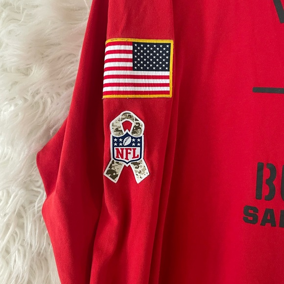 Tampa Bay Buccaneers Nike On Field Apparel “Salute To Service” Long Sleeve Tee - Picture 5 of 9